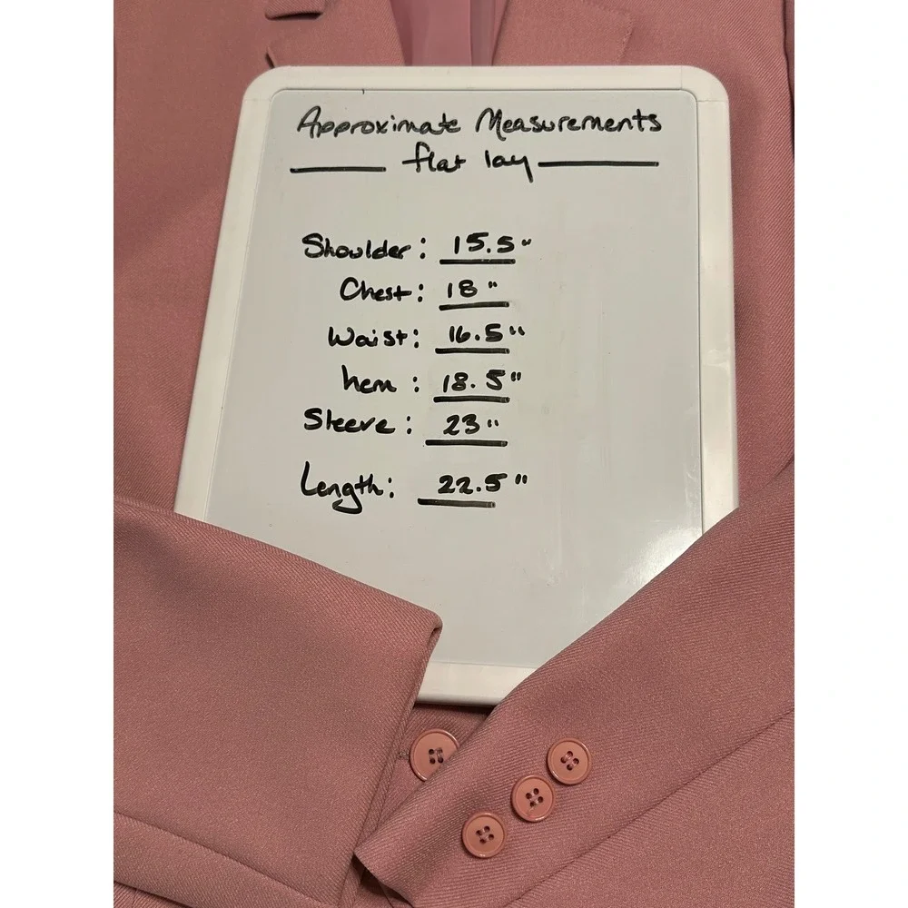 Vintage Haberdashery by Personal Pink Skirt Suit Set Size 10 Union Made